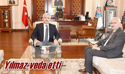 Yılmaz veda etti