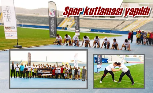 Spor kutlaması yapıldı