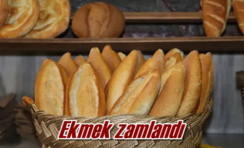 Ekmek zamlandı