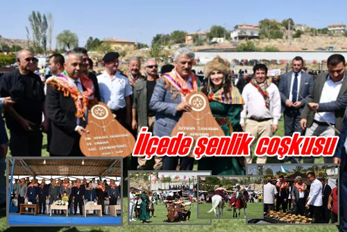 İlçede şenlik coşkusu