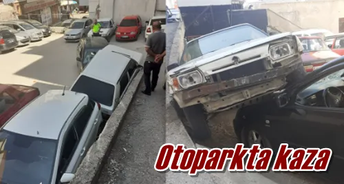 Otoparkta kaza