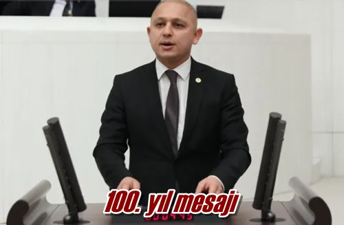 100. yıl mesajı