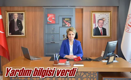 Yardım bilgisi verdi