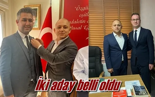 İki aday belli oldu