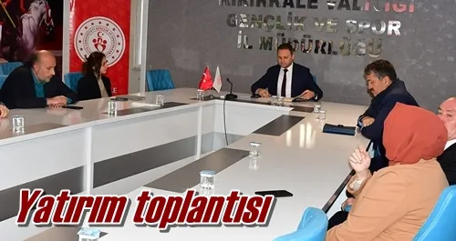 Yatırım toplantısı