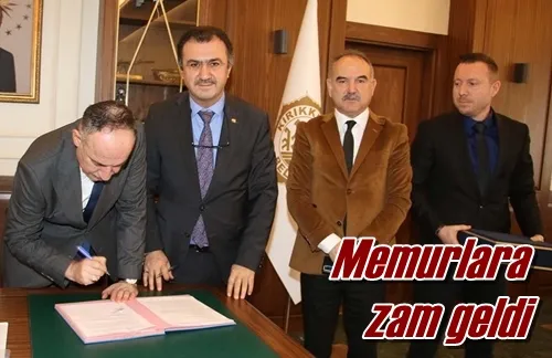 Memurlara zam geldi