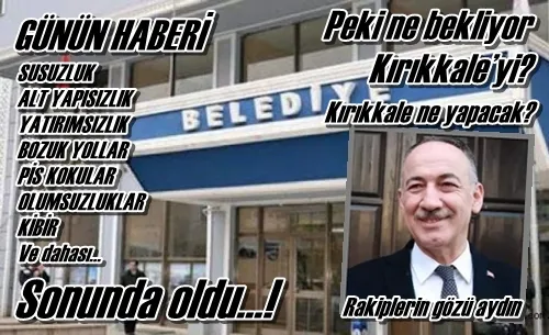 Sonunda oldu…!