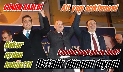 Yetim hakkından bahsediyor!