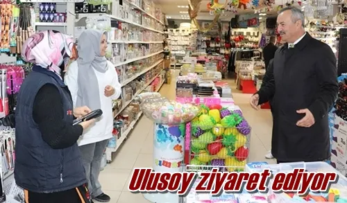 Ulusoy ziyaret ediyor