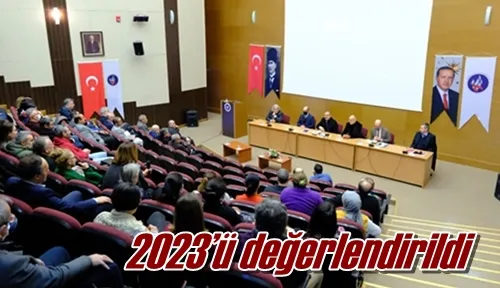 2023’ü değerlendirildi