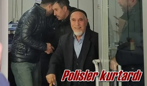 Polisler kurtardı