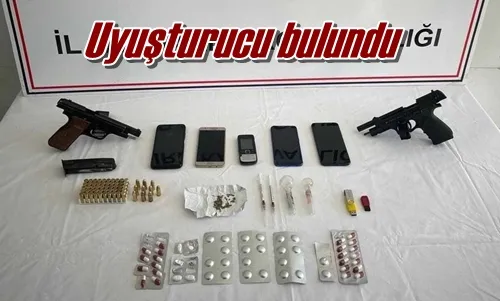 Uyuşturucu bulundu