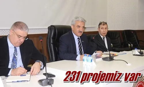 231 projemiz var