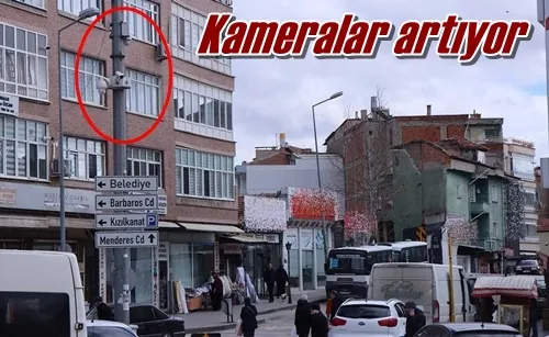 Kameralar artıyor
