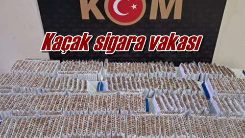 Kaçak sigara vakası