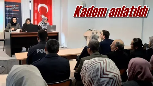 Kadem anlatıldı