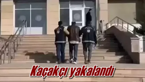 Kaçakçı yakalandı