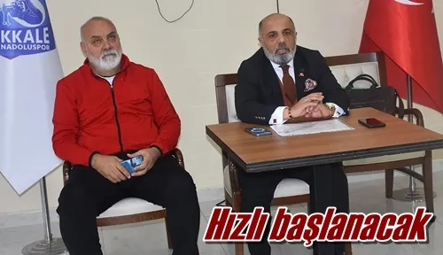 Hızlı başlanacak