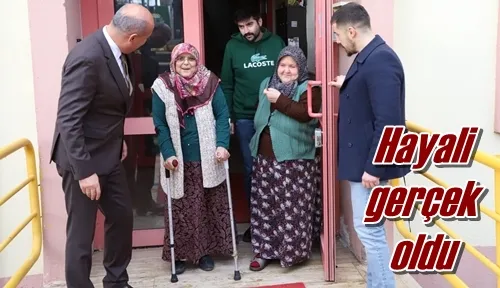 Hayali gerçek oldu