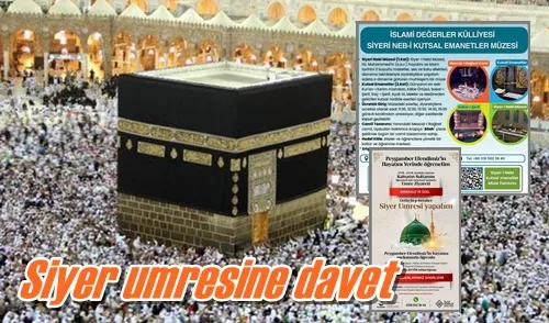 Siyer umresine davet