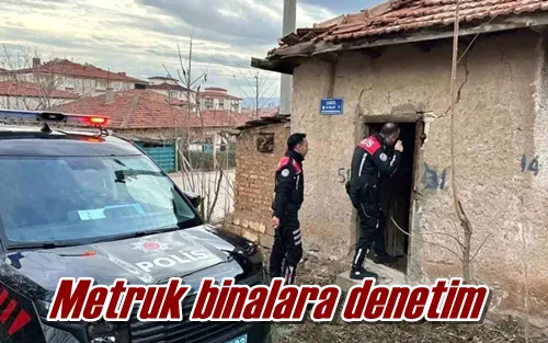 Metruk binalara denetim