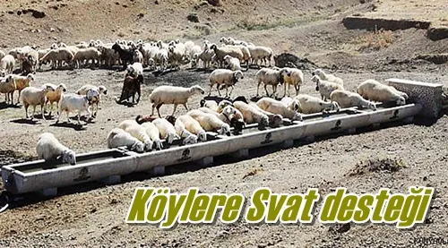 Köylere Sıvat desteği