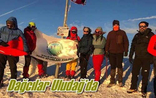 Dağcılar Uludağ’da
