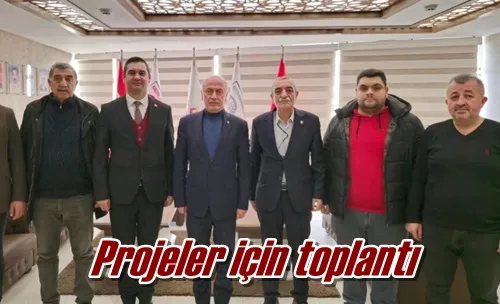 Projeler için toplantı