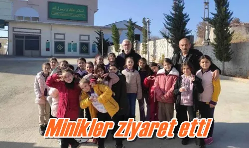 Minikler ziyaret etti
