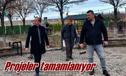 Projeler tamamlanıyor