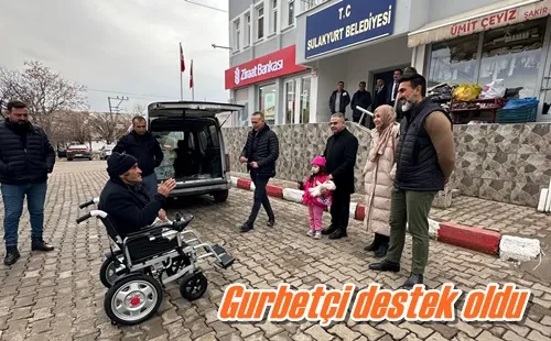 Gurbetçi destek oldu