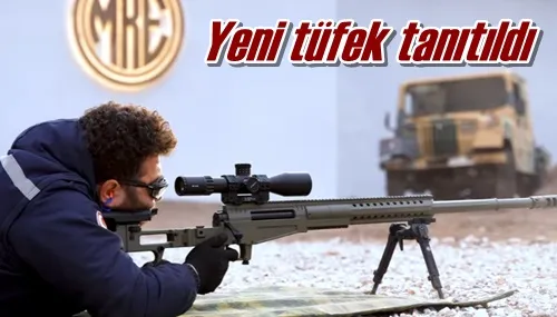 Yeni tüfek tanıtıldı