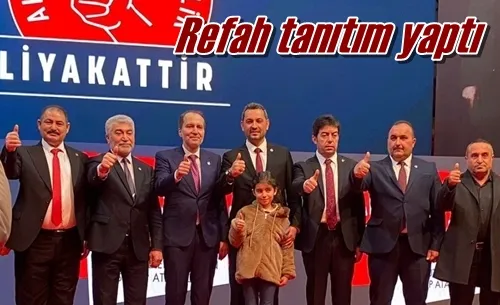 Refah tanıtım yaptı