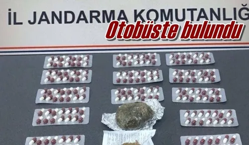 Otobüste bulundu