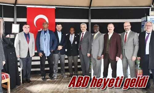 ABD heyeti geldi