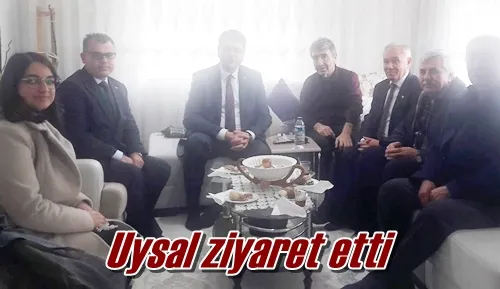 Uysal ziyaret etti