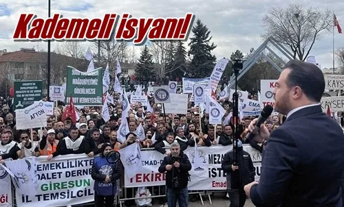 Kademeli isyanı!