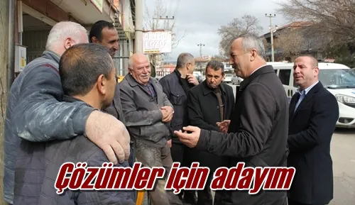 Çözümler için adayım