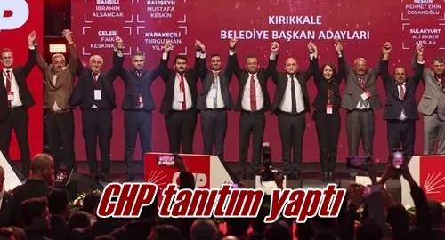 CHP tanıtım yaptı