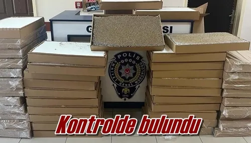 Kontrolde bulundu