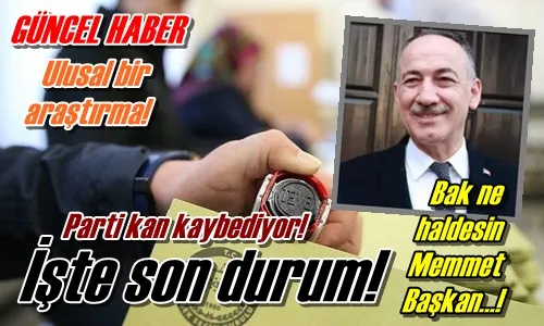 İşte son durum!