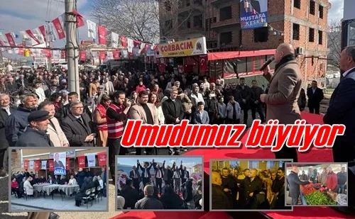 Umudumuz büyüyor