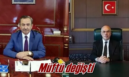 Müftü değişti