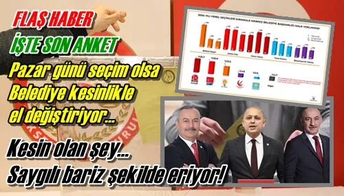 İŞTE SON ANKET