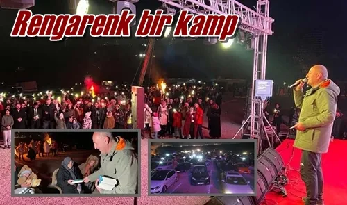 Rengarenk bir kamp