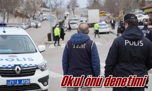 Okul önü denetimi