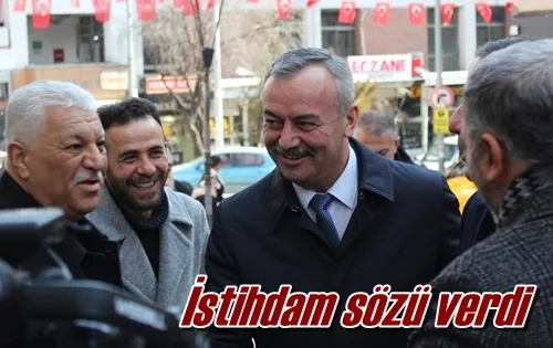 İstihdam sözü verdi