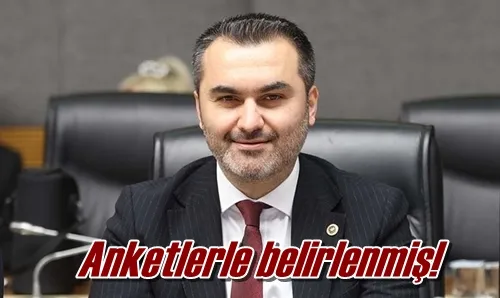 Anketlerle belirlenmiş!