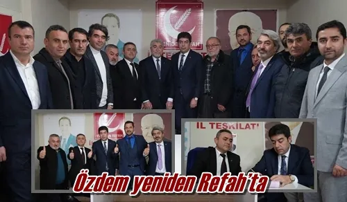 Özdem yeniden Refah’ta