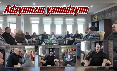 Adayın yanındayım